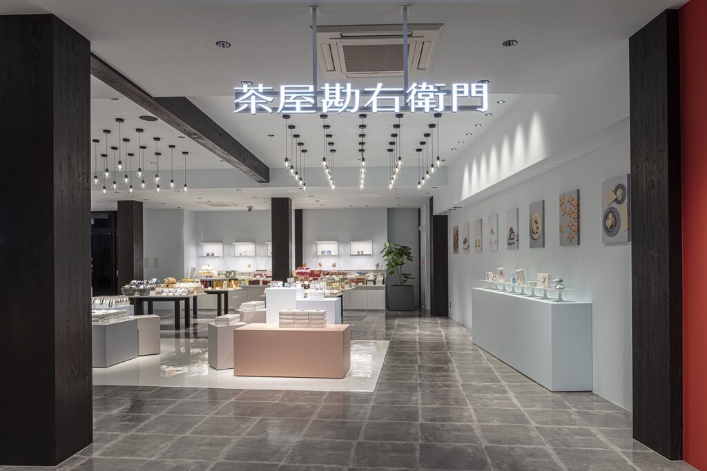 清川屋様茶屋勘左衛門店舗内装画像