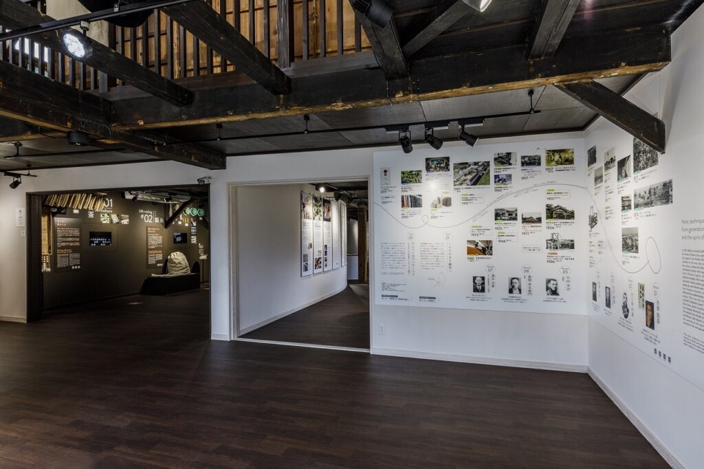 松ヶ岡開墾場シルクミライ館画像