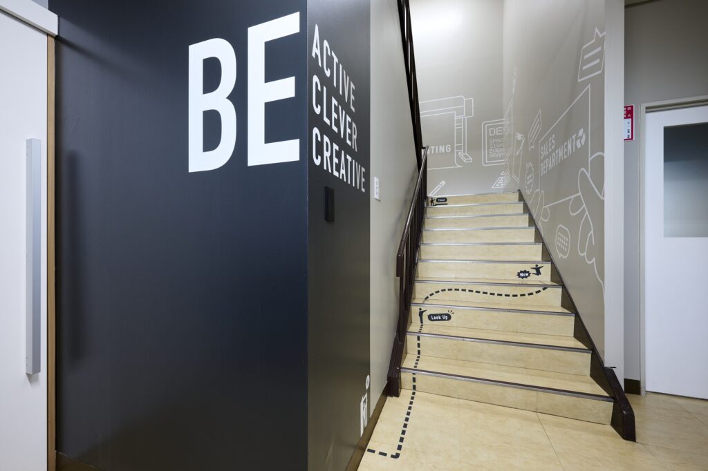 山新建装オフィスリノベーション画像