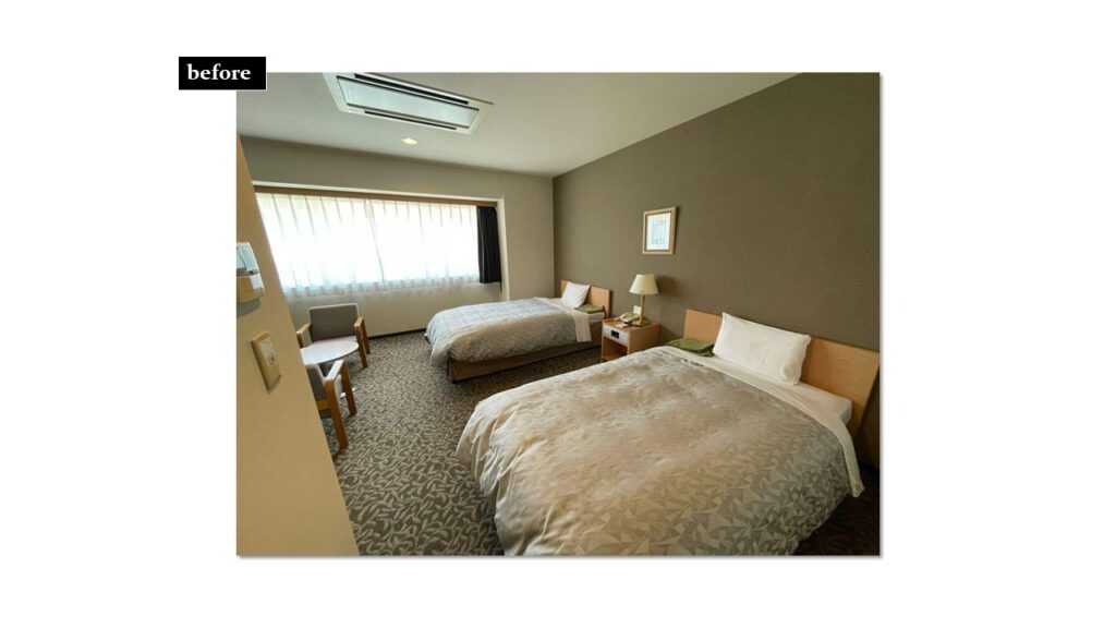 ホテルいずくら様ビフォー画像